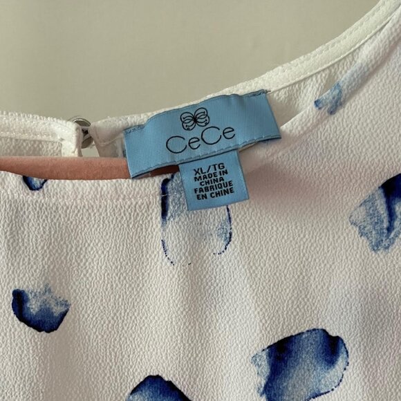 CECE Long Draped Tank Top *As-is - Picture 4 of 11